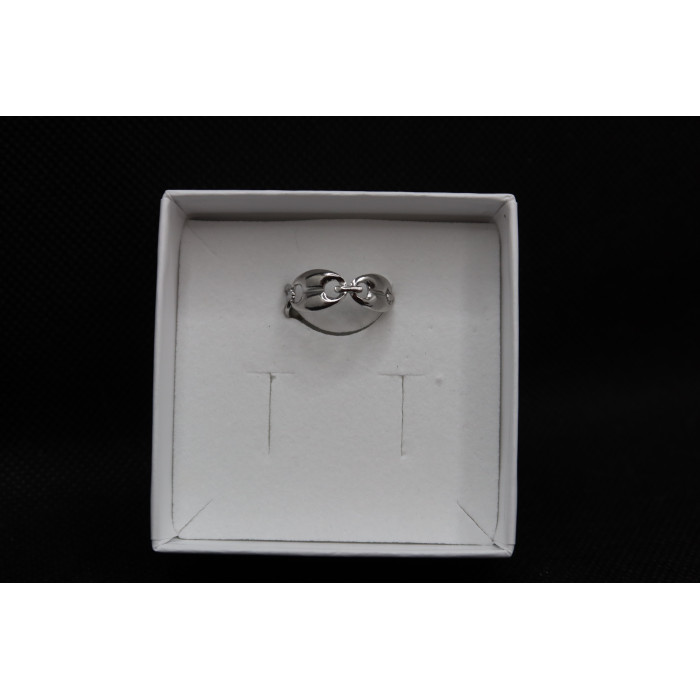 Bague Lilou grain de café en acier inoxydable réglable