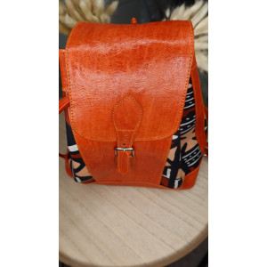 Sac à Dos Aminata en cuir véritable fabrication artisanale