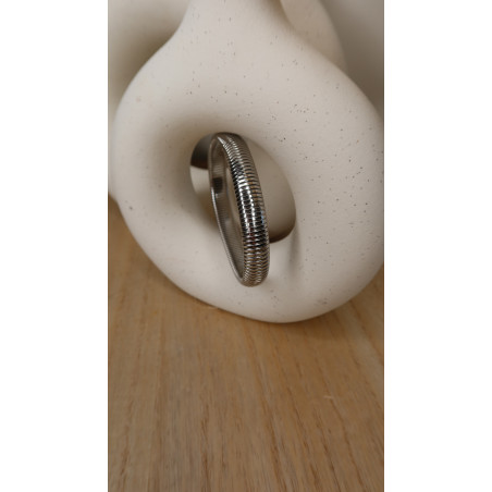 Bracelet Coleen jonc extensible en acier inoxydable doré ou silver