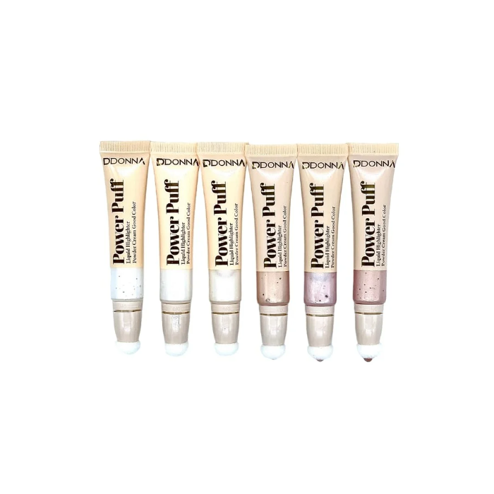 Highlighter Liquide LONGUE TENUE  WATERPROOF  TEXTURE CREMEUSE  APPLICATEUR REMBOURRE