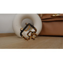 Bracelet Cillia en forme géométrique en métal doré