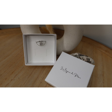 Bague Jody superbe bague avec goutte d'eau en zirconium pendante en acier inoxydable réglable idéal pour les soirées et les doig