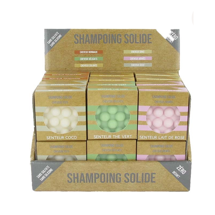Shampoing Solide Massant