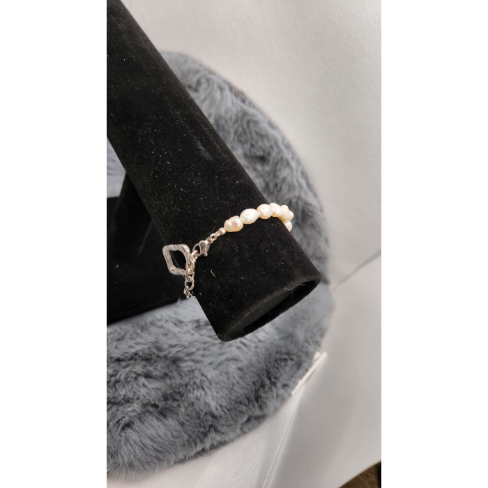 Bracelet Perles et chaine - Les Bijoux de Madame