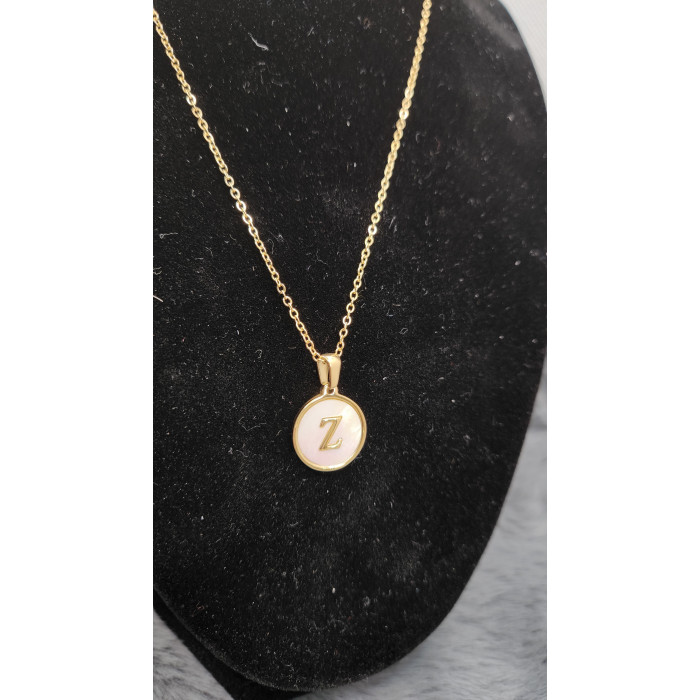 Collier Initial lettre Z - Les Bijoux de Madame