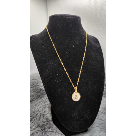 Collier Initial lettre Z - Les Bijoux de Madame