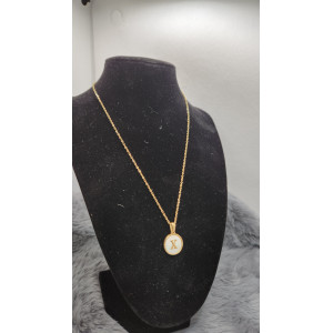 Collier Initial Lettre X - Les Bijoux de Madame