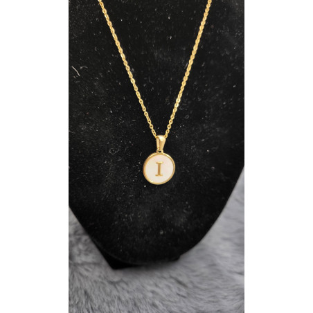 Collier Initial Lettre F - Les bijoux de Madame