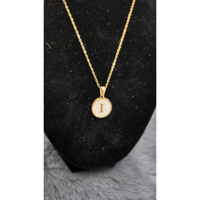 Collier Initial Lettre I - Les bijoux de Madame