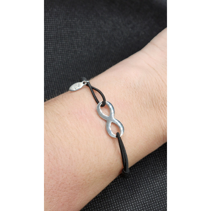 Bracelet infini cordon élastique - Les bijoux de Madame