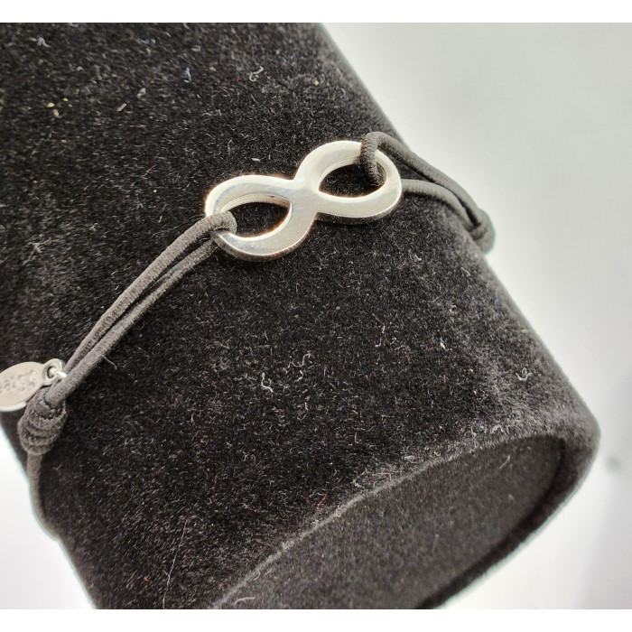 Bracelet infini cordon élastique - Les bijoux de Madame